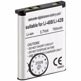 Olympus LI-40B / LI-42B Batteri uoriginalt